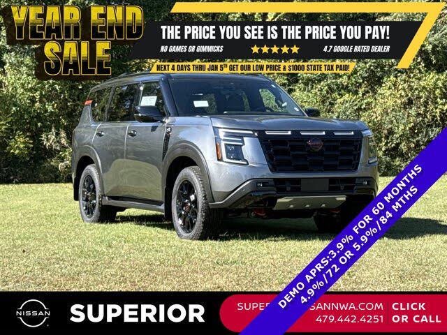 2026 Nissan Armada PRO-4X 4WD