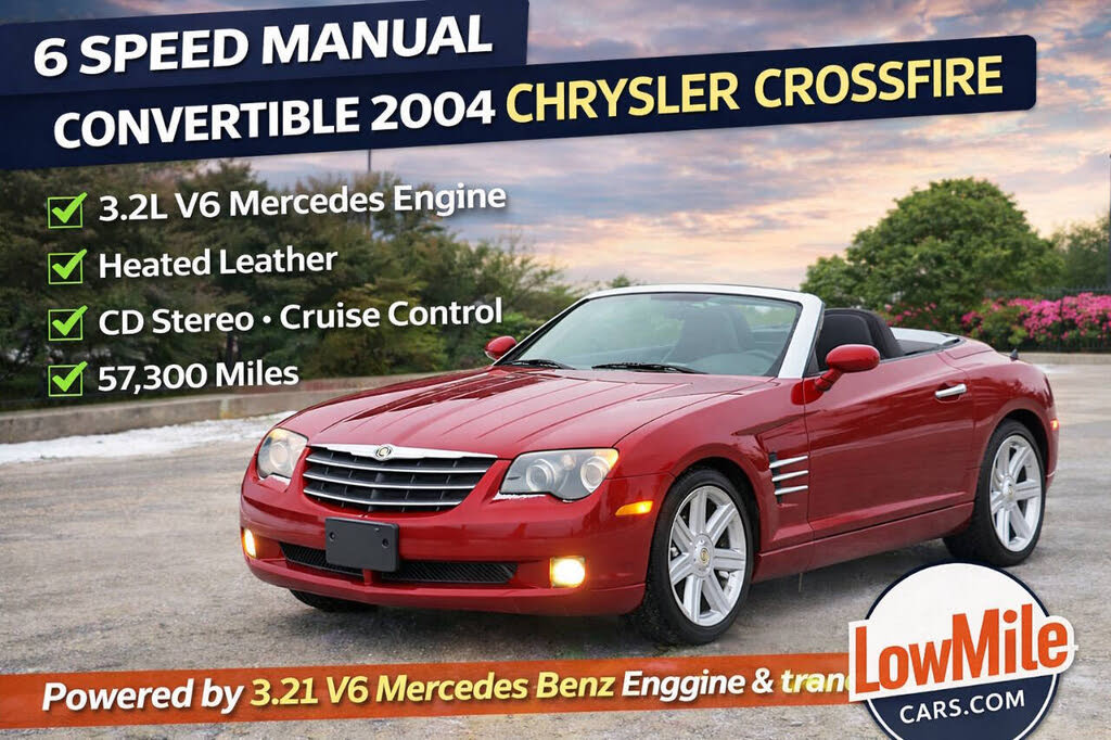 2005 Chrysler Crossfire Limited Roadster RWD