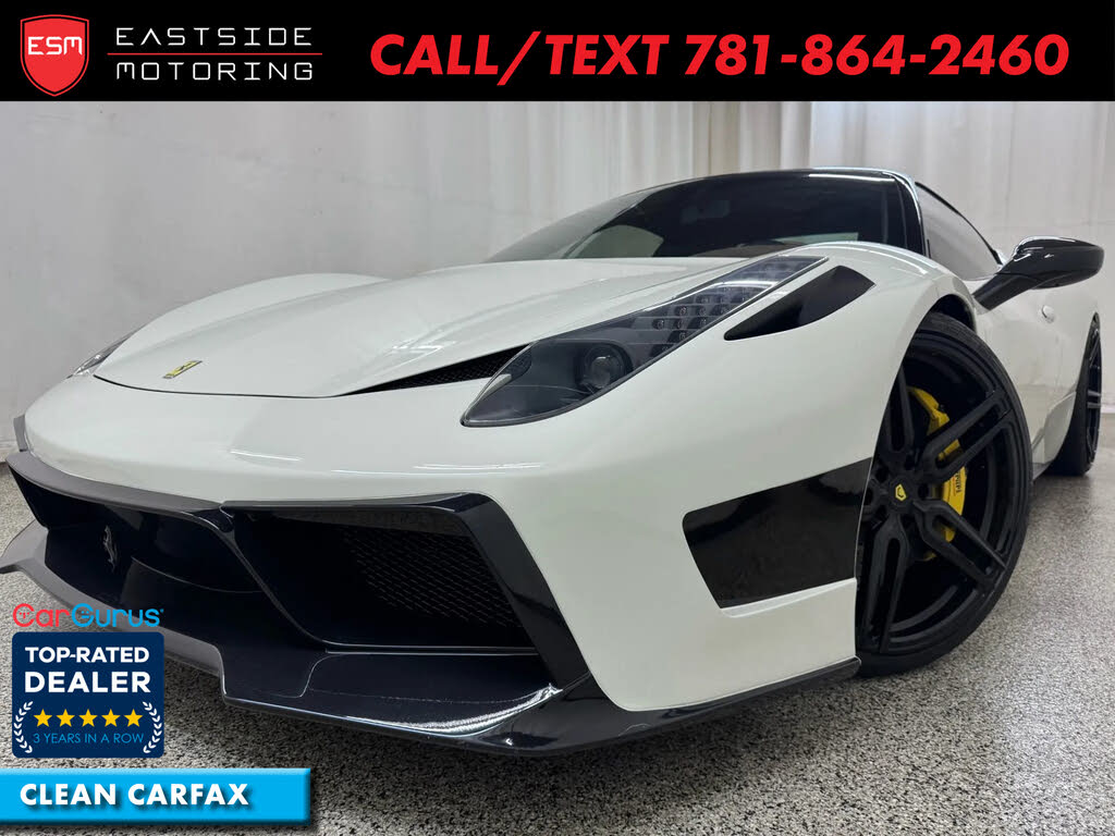 2012 Ferrari 458 Italia Coupe RWD