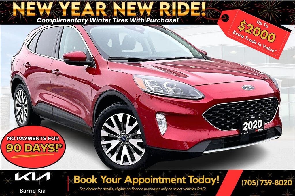 2020 Ford Escape Hybrid Titanium AWD