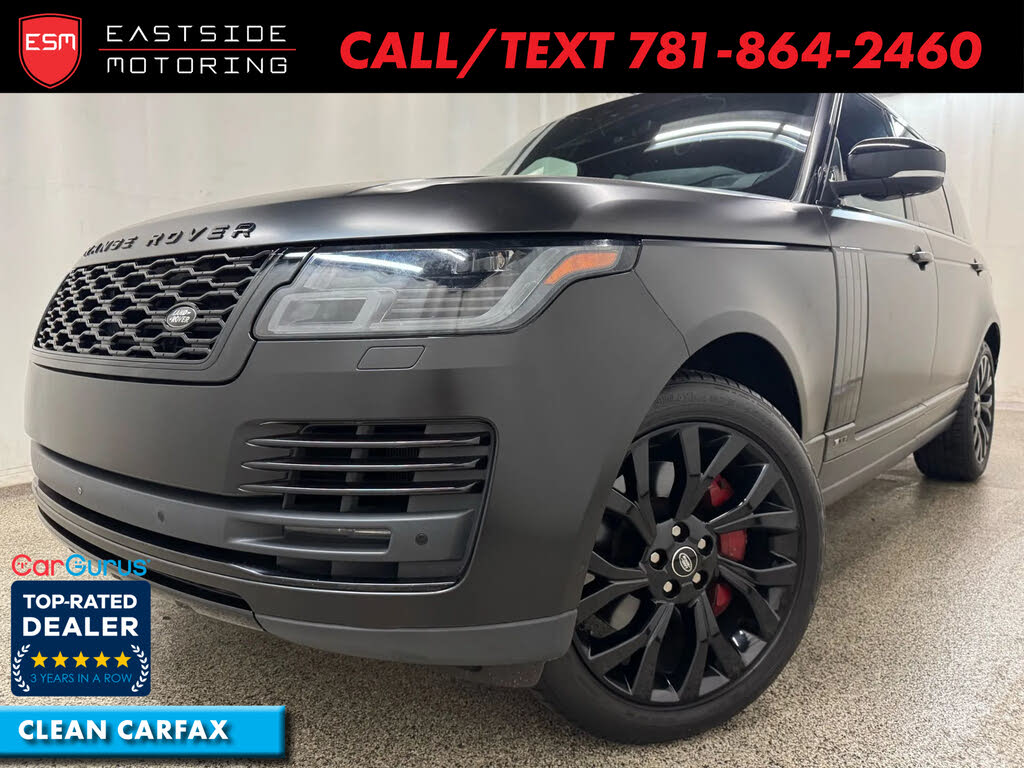 2018 Land Rover Range Rover V8 SVAutobiography Dynamic 4WD