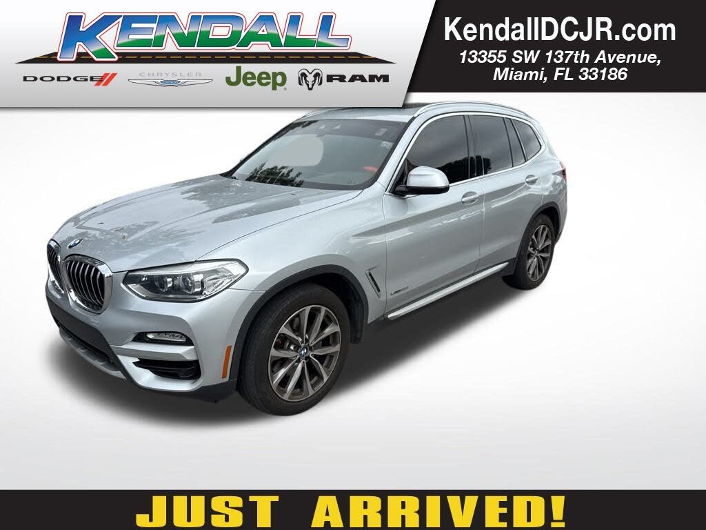 2018 BMW X3 xDrive30i AWD