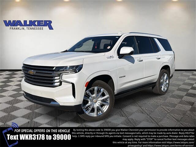 2021 Chevrolet Tahoe High Country 4WD