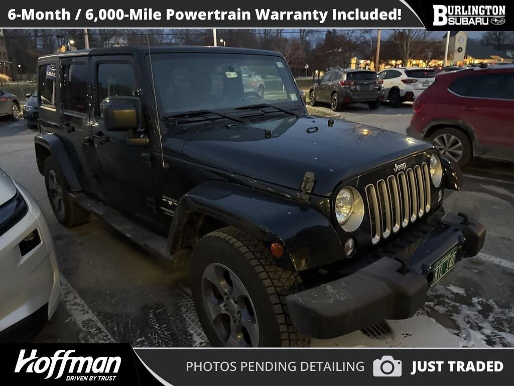 2016 Jeep Wrangler Unlimited Sahara 4WD