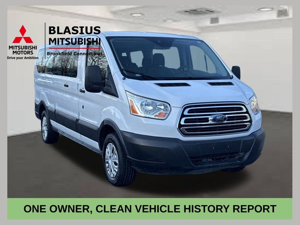 2019 Ford Transit Passenger 350 XLT Low Roof LWB RWD with 60/40 Passenger-Side Doors