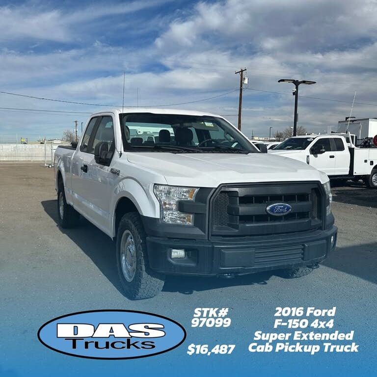 2016 Ford F-150 XL SuperCab 4WD