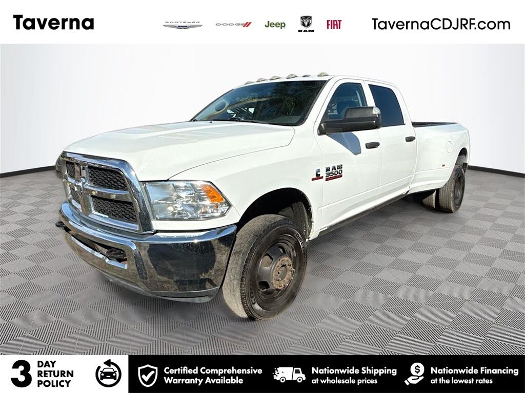 2018 RAM 3500 Tradesman Crew Cab LB DRW 4WD