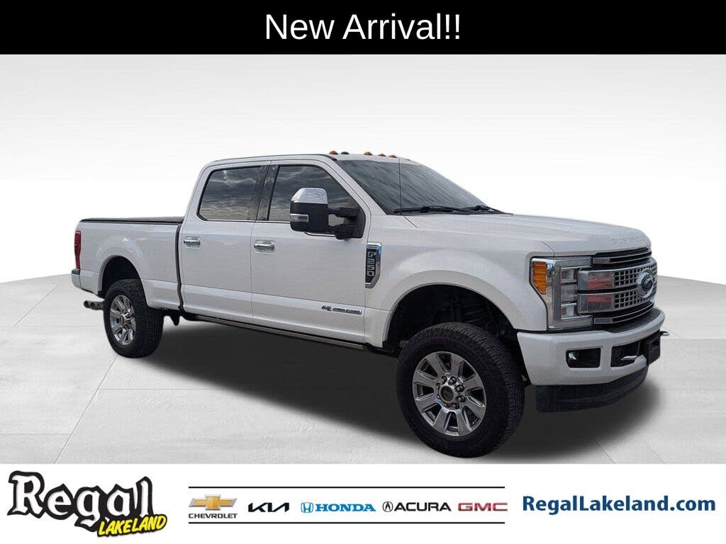2018 Ford F-250 Super Duty Platinum Crew Cab 4WD