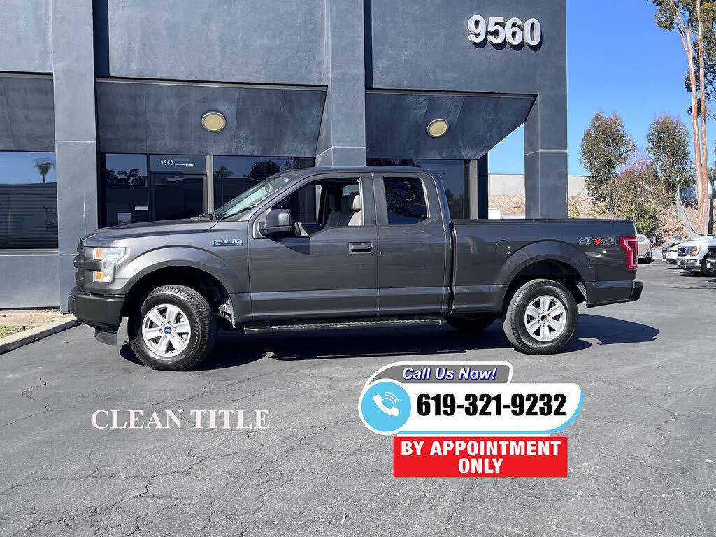 2017 Ford F-150 XL SuperCab 4WD