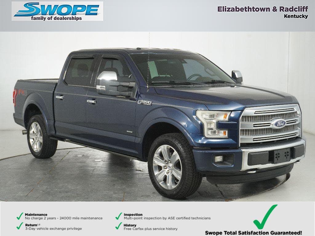 2015 Ford F-150 Platinum SuperCrew 4WD