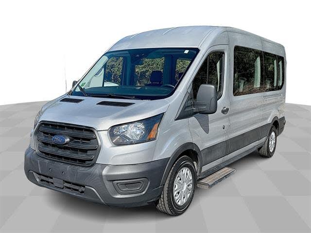 2020 Ford Transit Passenger 350 XL Medium Roof LWB RWD with Sliding Passenger-Side Door