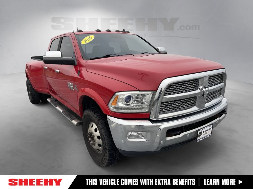 2016 RAM 3500 Laramie Crew Cab LB DRW 4WD
