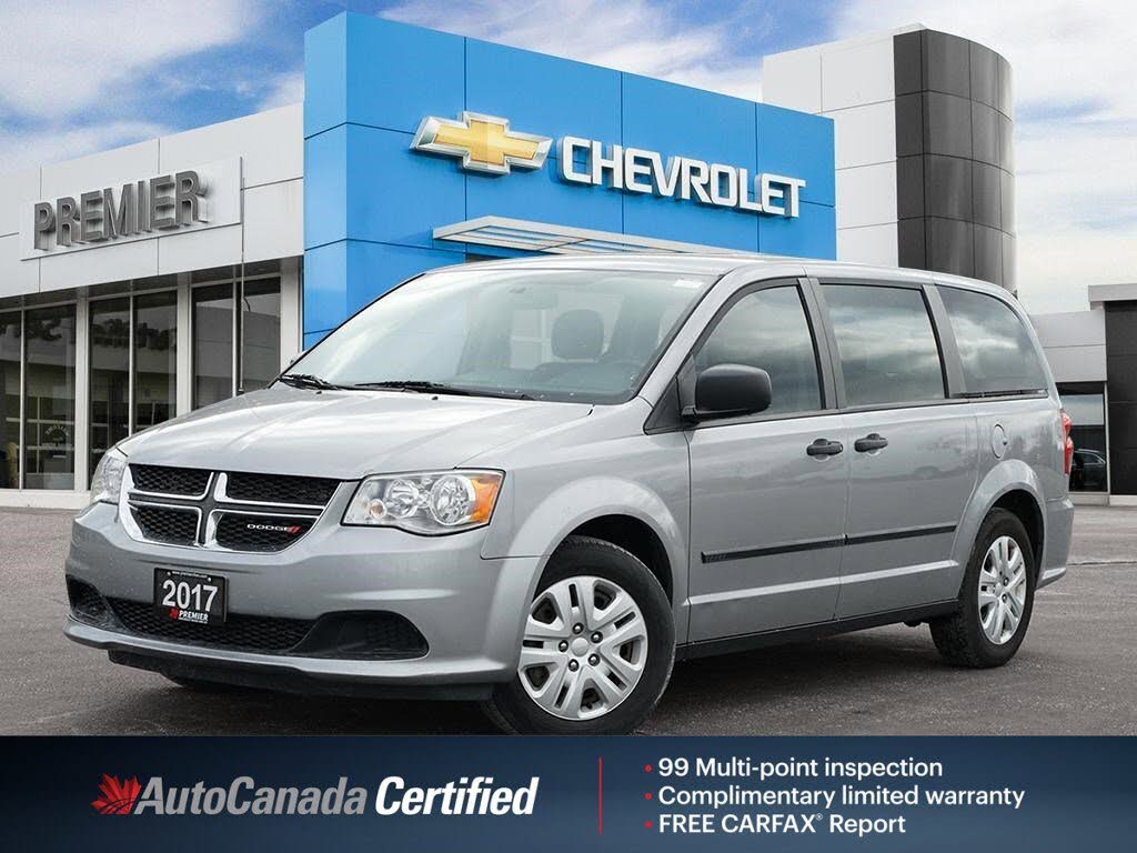 2017 Dodge Grand Caravan Canada Value Package FWD