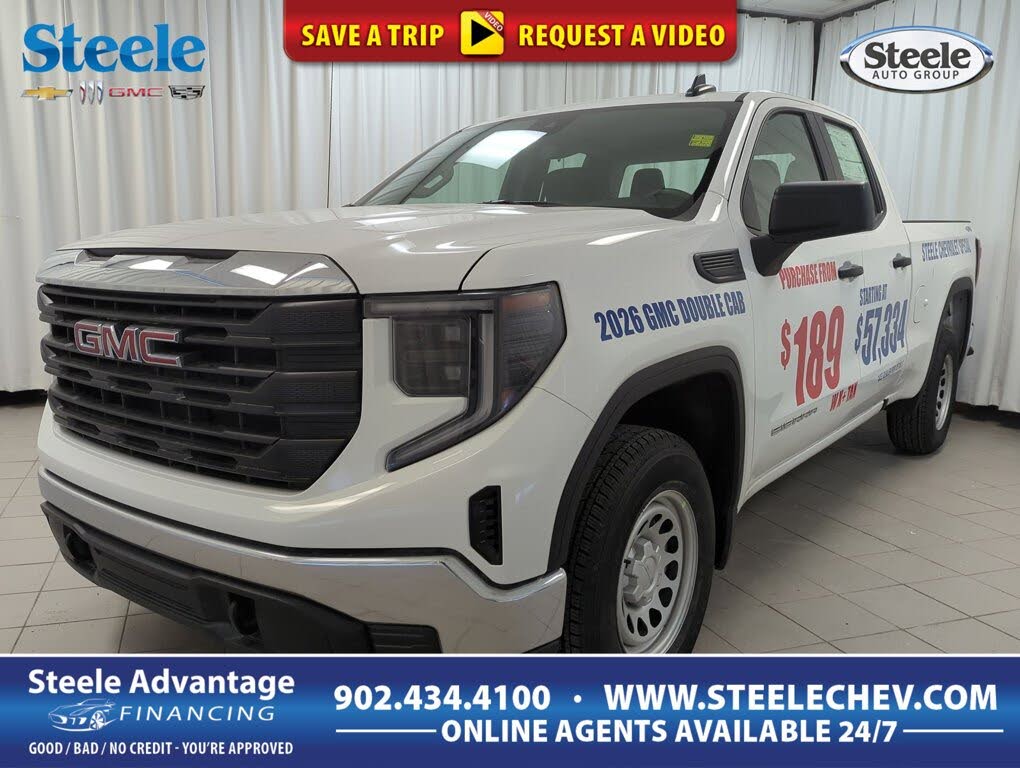 2026 GMC Sierra 1500 Pro Double Cab 4WD