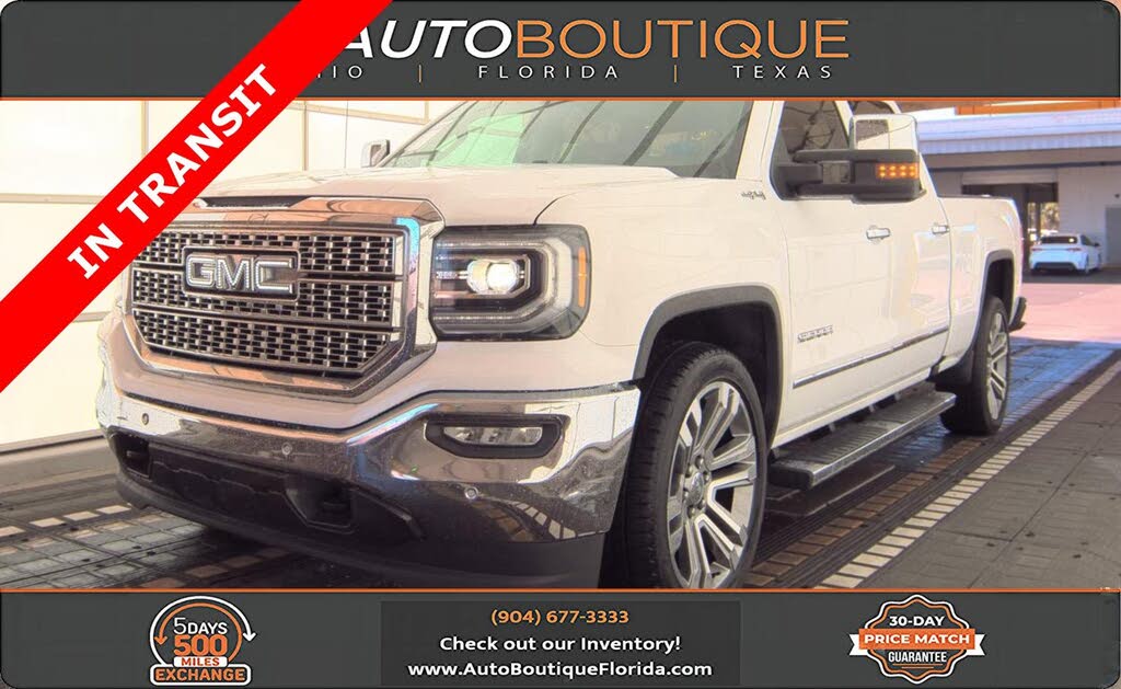 2018 GMC Sierra 1500 SLT Crew Cab 4WD