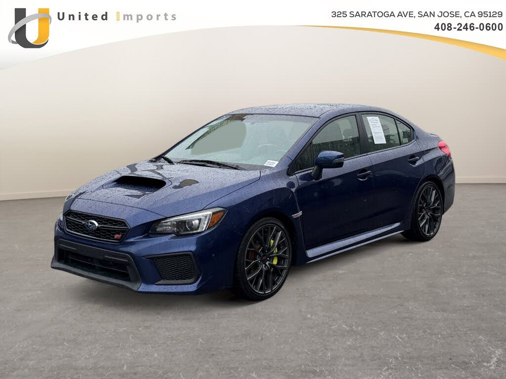 2019 Subaru WRX STI Limited AWD with Low Profile Spoiler