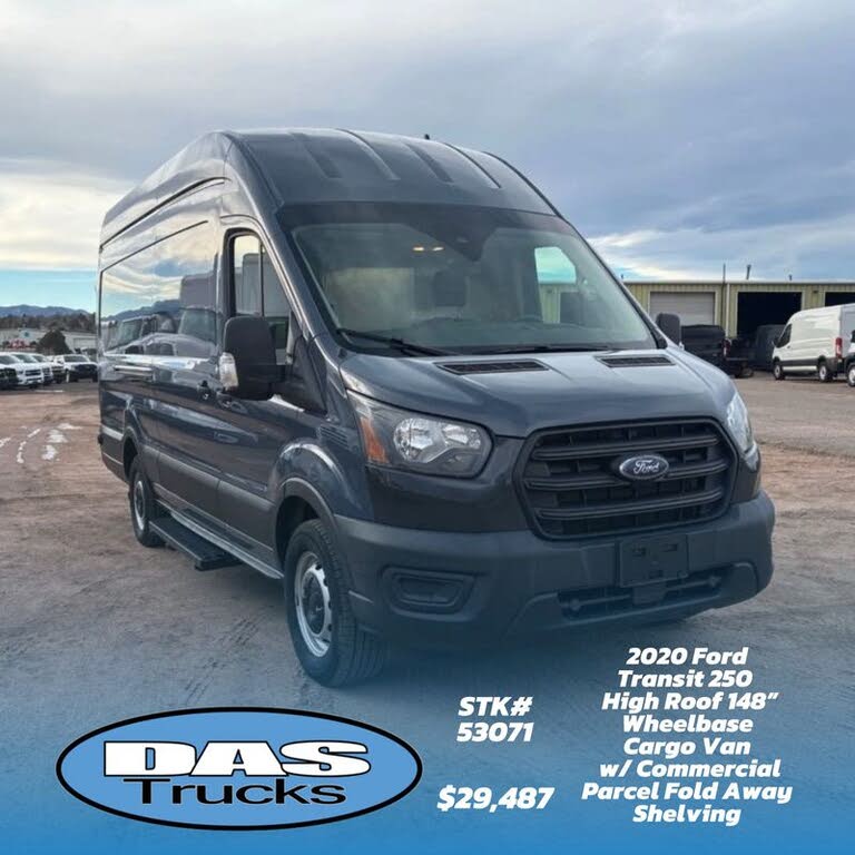 2020 Ford Transit Cargo 250 Extended High Roof LWB RWD