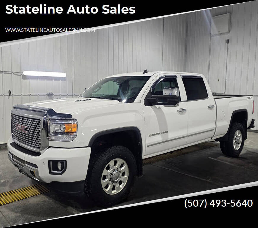 2015 GMC Sierra 3500HD Denali Crew Cab SB 4WD