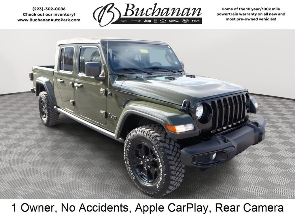 2022 Jeep Gladiator Willys Sport Crew Cab 4WD