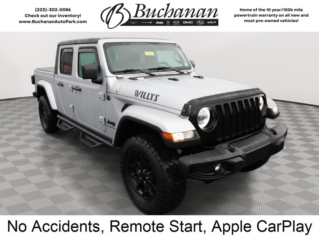 2022 Jeep Gladiator Willys Crew Cab 4WD