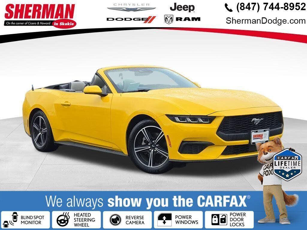 2024 Ford Mustang EcoBoost Premium Convertible RWD