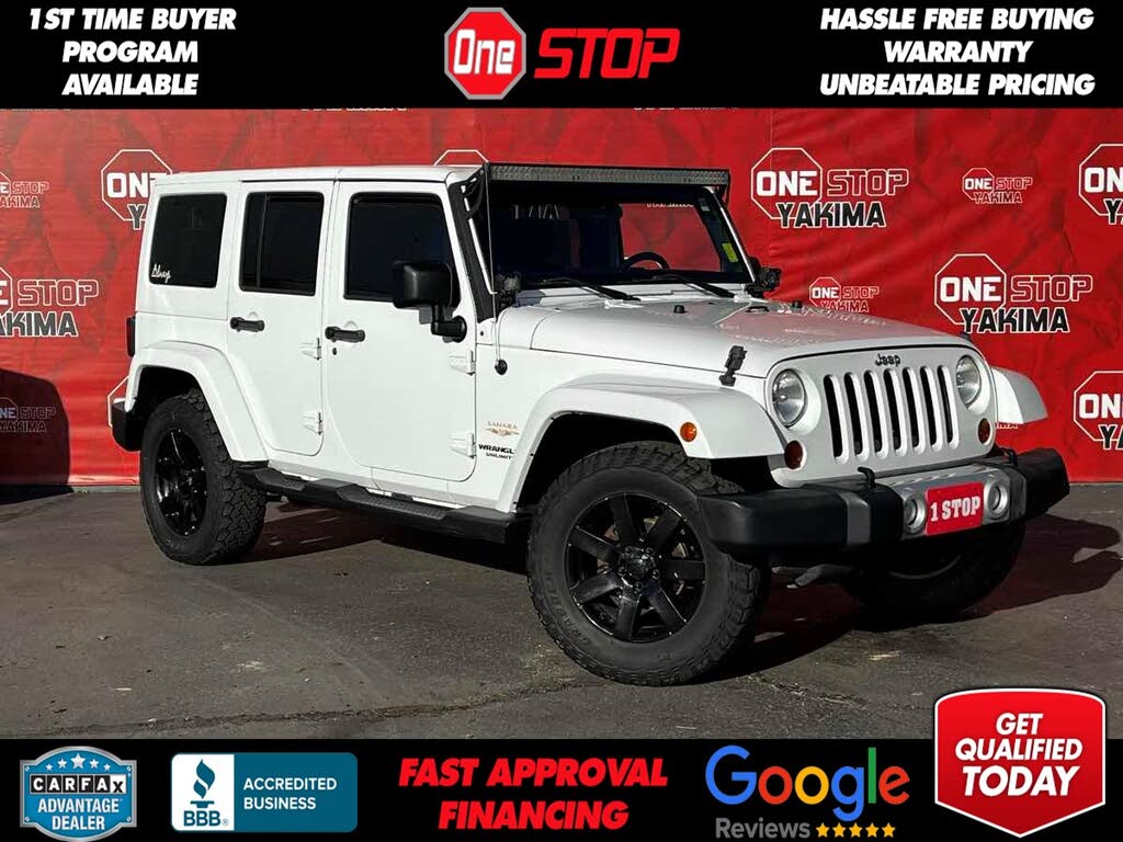 2012 Jeep Wrangler Unlimited Sahara 4WD
