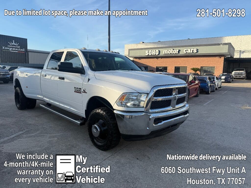 2018 RAM 3500 Tradesman Crew Cab LB DRW 4WD