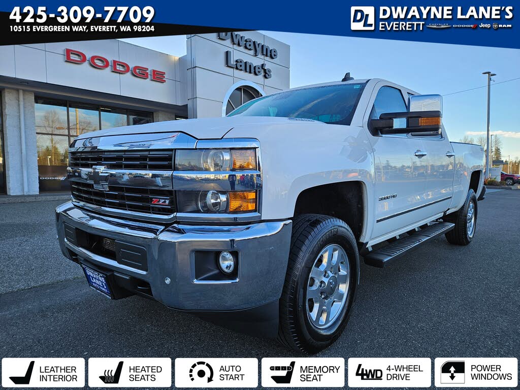 2015 Chevrolet Silverado 3500HD LTZ Crew Cab 4WD