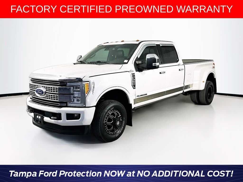 2018 Ford F-350 Super Duty Platinum Crew Cab LB DRW 4WD