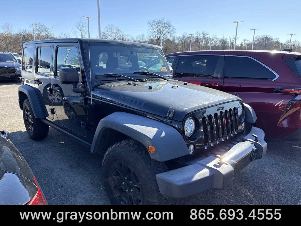 2018 Jeep Wrangler JK Unlimited Willys Wheeler W 4WD