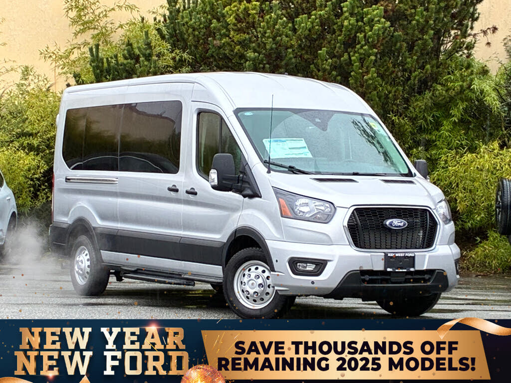 2025 Ford Transit Passenger 350 XLT Medium Roof LB AWD