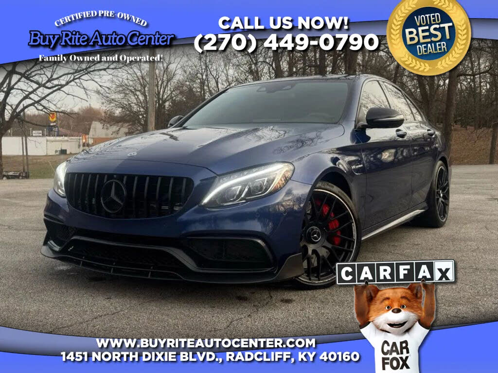 2018 Mercedes-Benz C-Class AMG C 63 S Sedan RWD