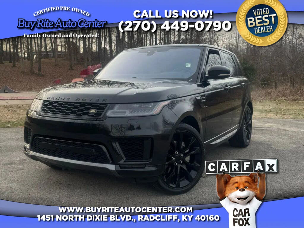 2019 Land Rover Range Rover Sport V6 HSE 4WD