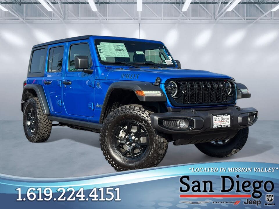 2025 Jeep Wrangler 4xe Willys 4WD