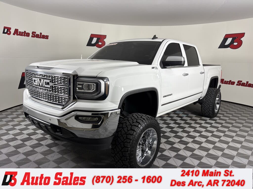 2017 GMC Sierra 1500 SLT Crew Cab 4WD