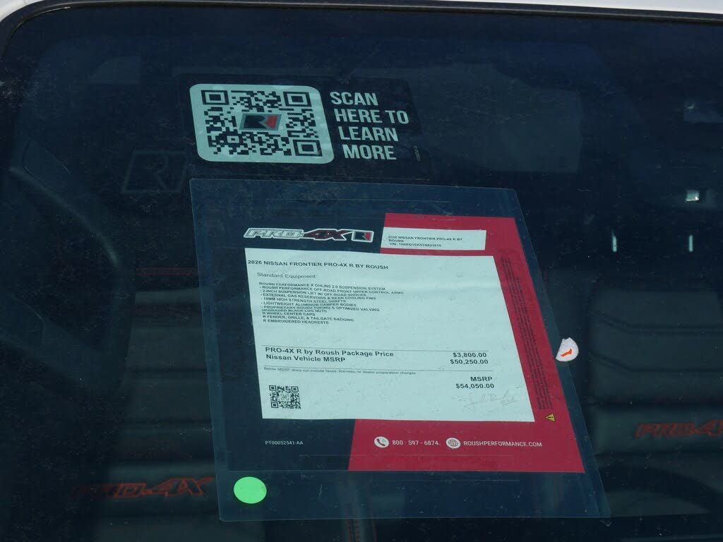 2026 Nissan Frontier PRO-4X Crew Cab 4WD
