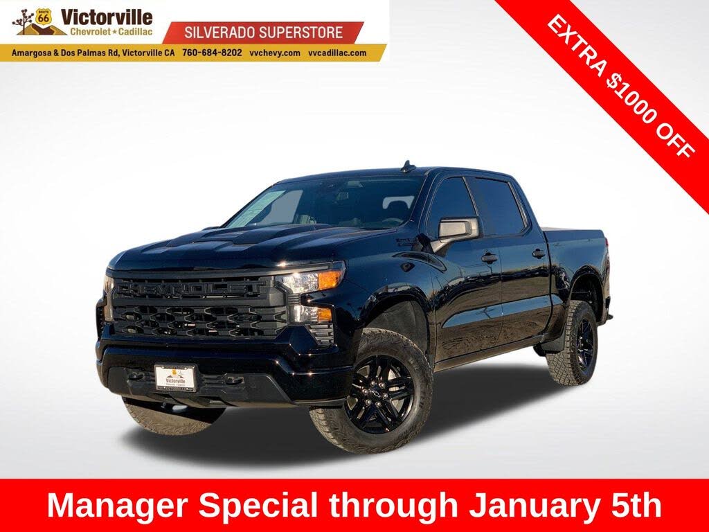2024 Chevrolet Silverado 1500 Custom Trail Boss Crew Cab 4WD