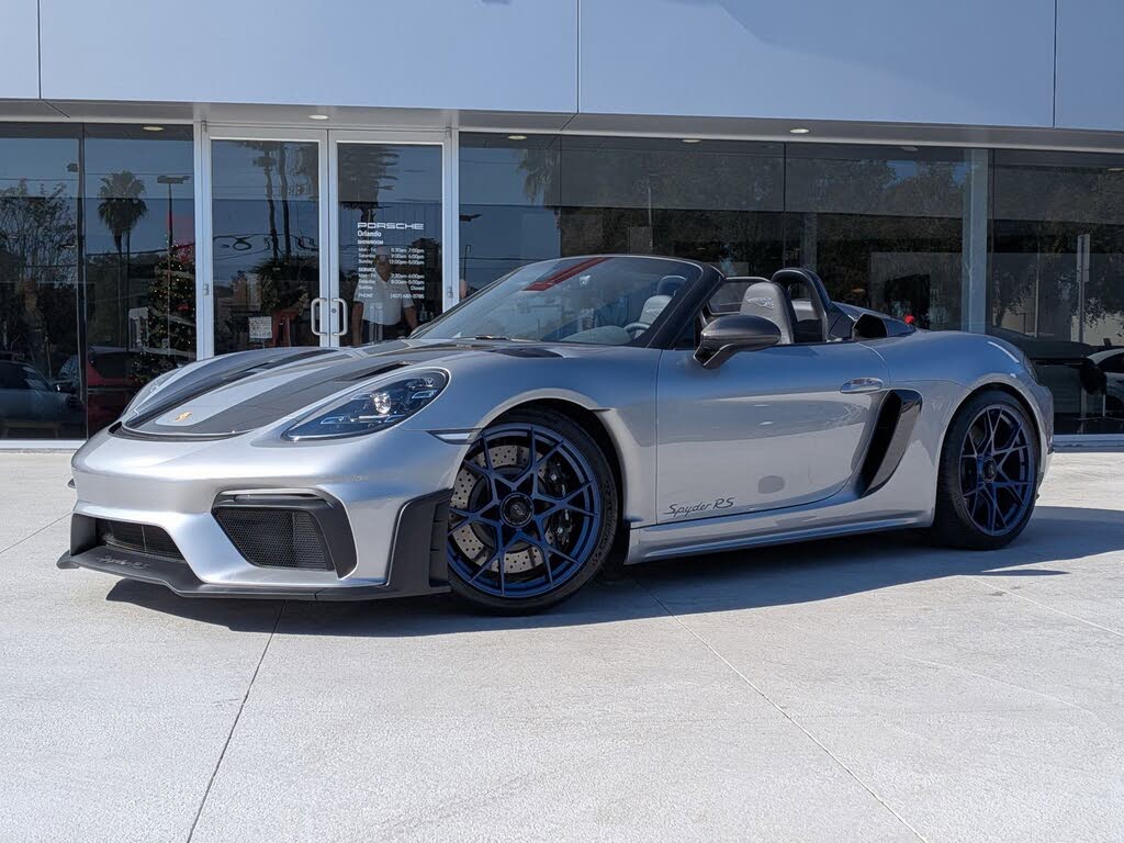 2025 Porsche 718 Boxster Spyder RS RWD