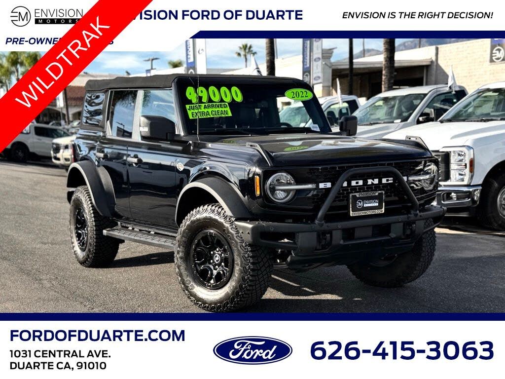 2022 Ford Bronco Wildtrak Advanced 4-Door 4WD