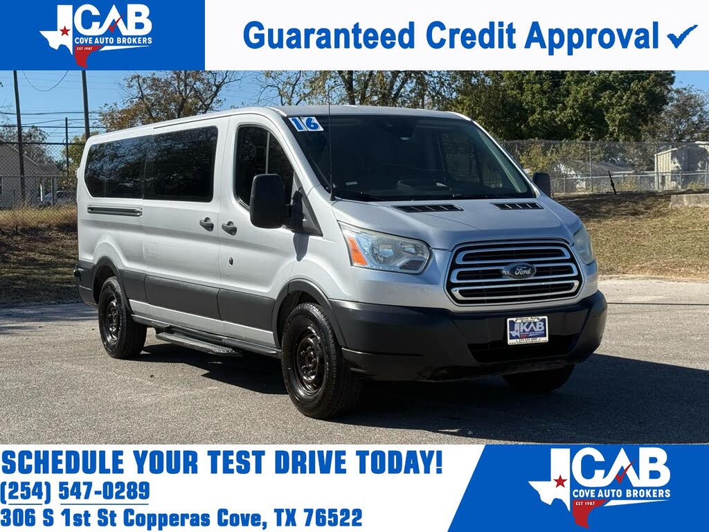 2016 Ford Transit Passenger 350 XL Low Roof LWB RWD with Sliding Passenger-Side Door