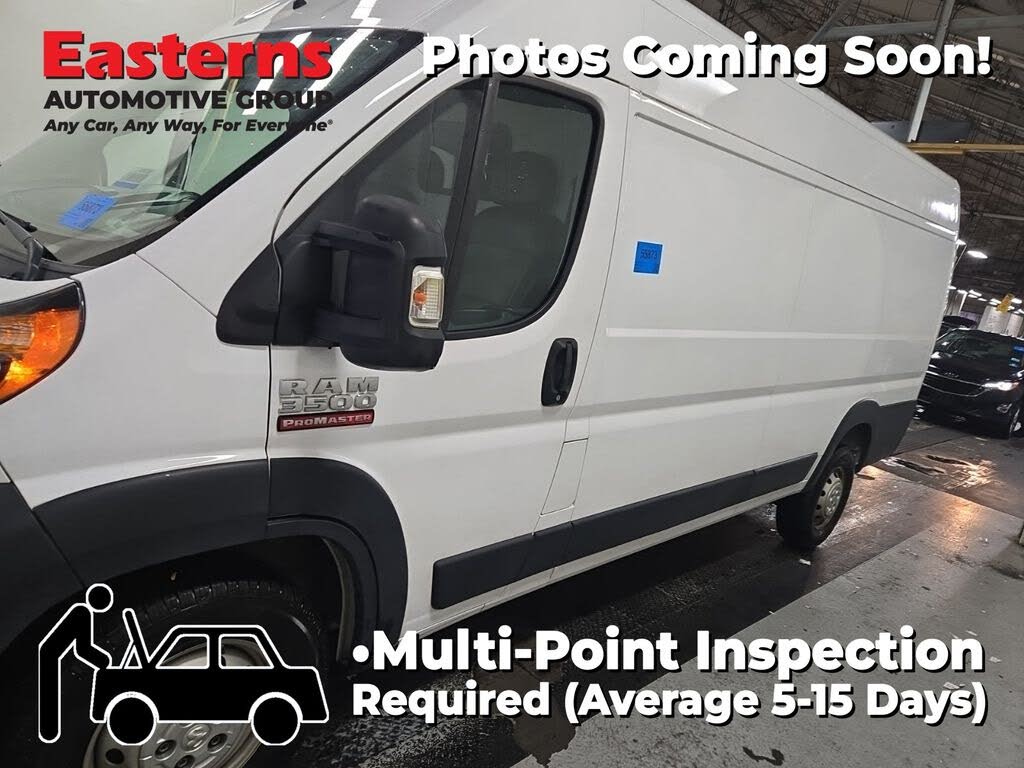 2020 RAM ProMaster 3500 159 High Roof Extended Cargo Van FWD