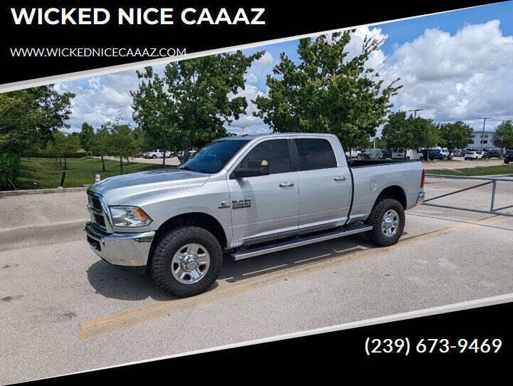 2018 RAM 2500 SLT Crew Cab 4WD