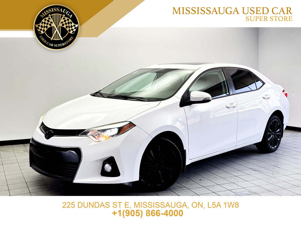 2016 Toyota Corolla S