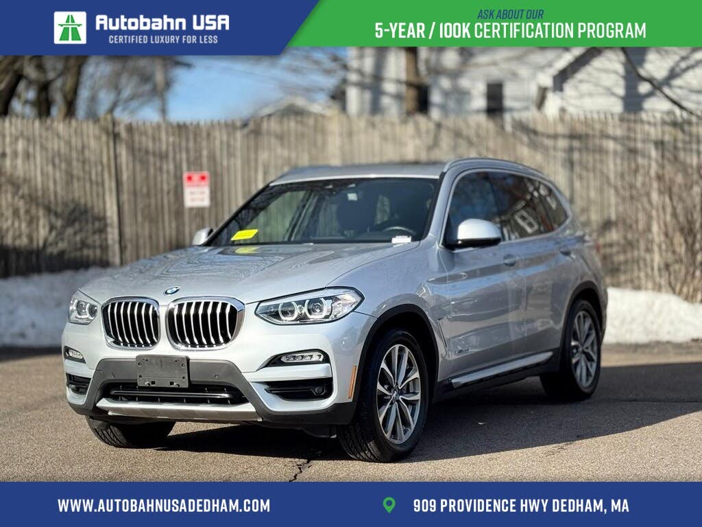 2018 BMW X3 xDrive30i AWD