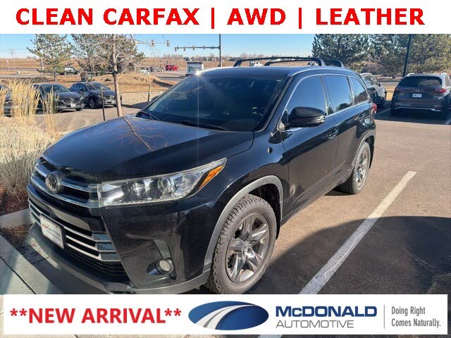 2018 Toyota Highlander Limited Platinum AWD