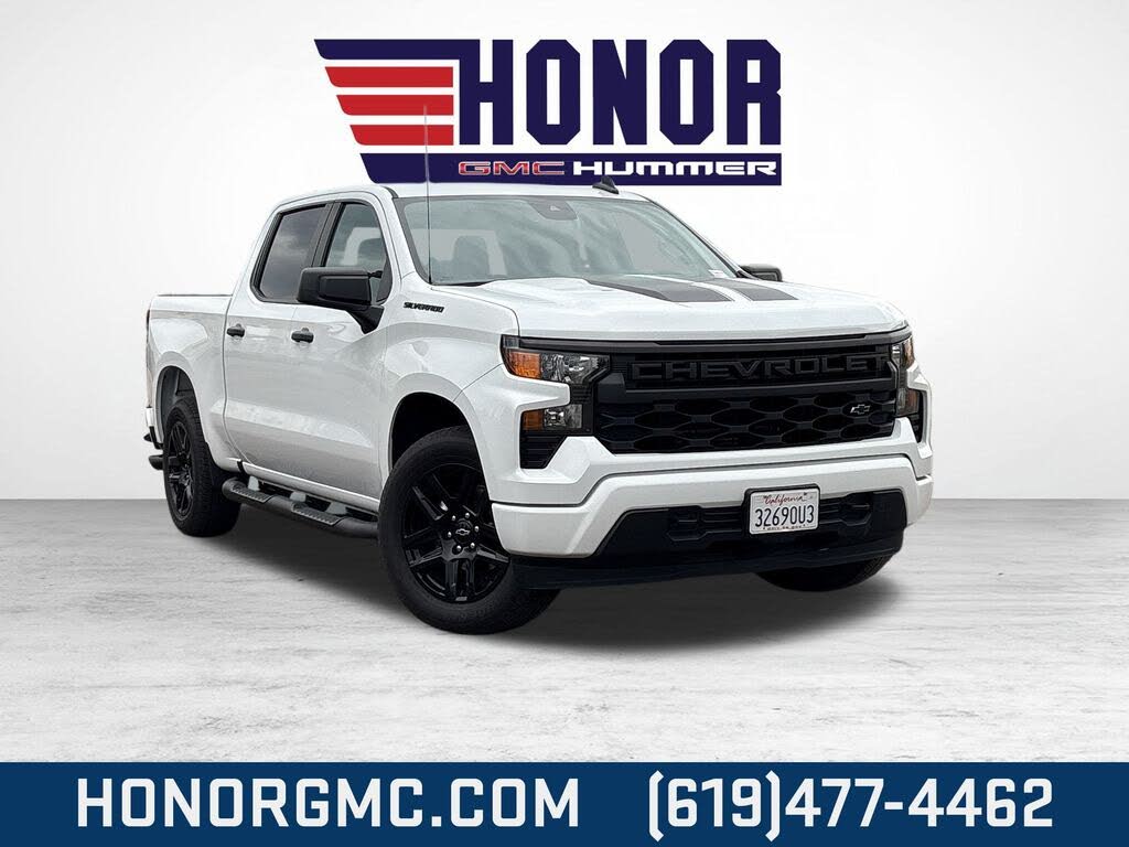 2023 Chevrolet Silverado 1500 Custom Crew Cab RWD
