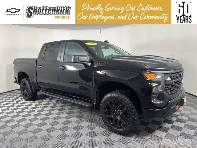 2026 Chevrolet Silverado 1500 Custom Trail Boss Crew Cab 4WD