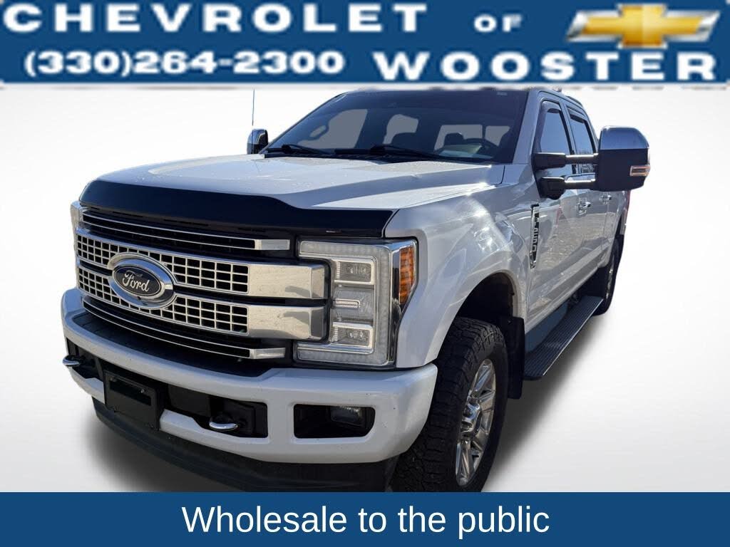 2017 Ford F-250 Super Duty Platinum Crew Cab 4WD