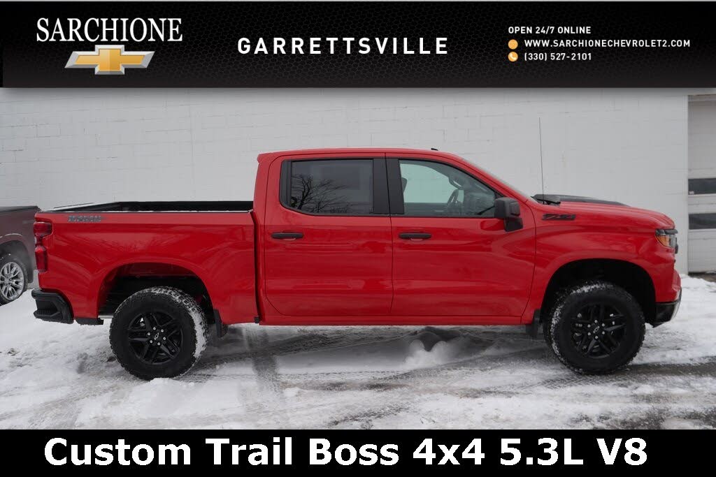 2026 Chevrolet Silverado 1500 Custom Trail Boss Crew Cab 4WD