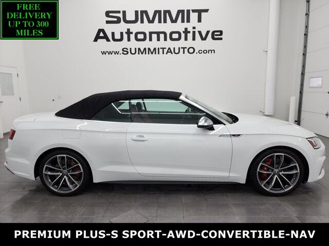 2018 Audi S5 3.0T quattro Premium Plus Cabriolet AWD
